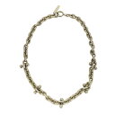 【中古】ユーズドフルギ USED古着 JUSTINE CLENQUET チェーンデザインシルバーネックレス ピアス メンズ 表記無