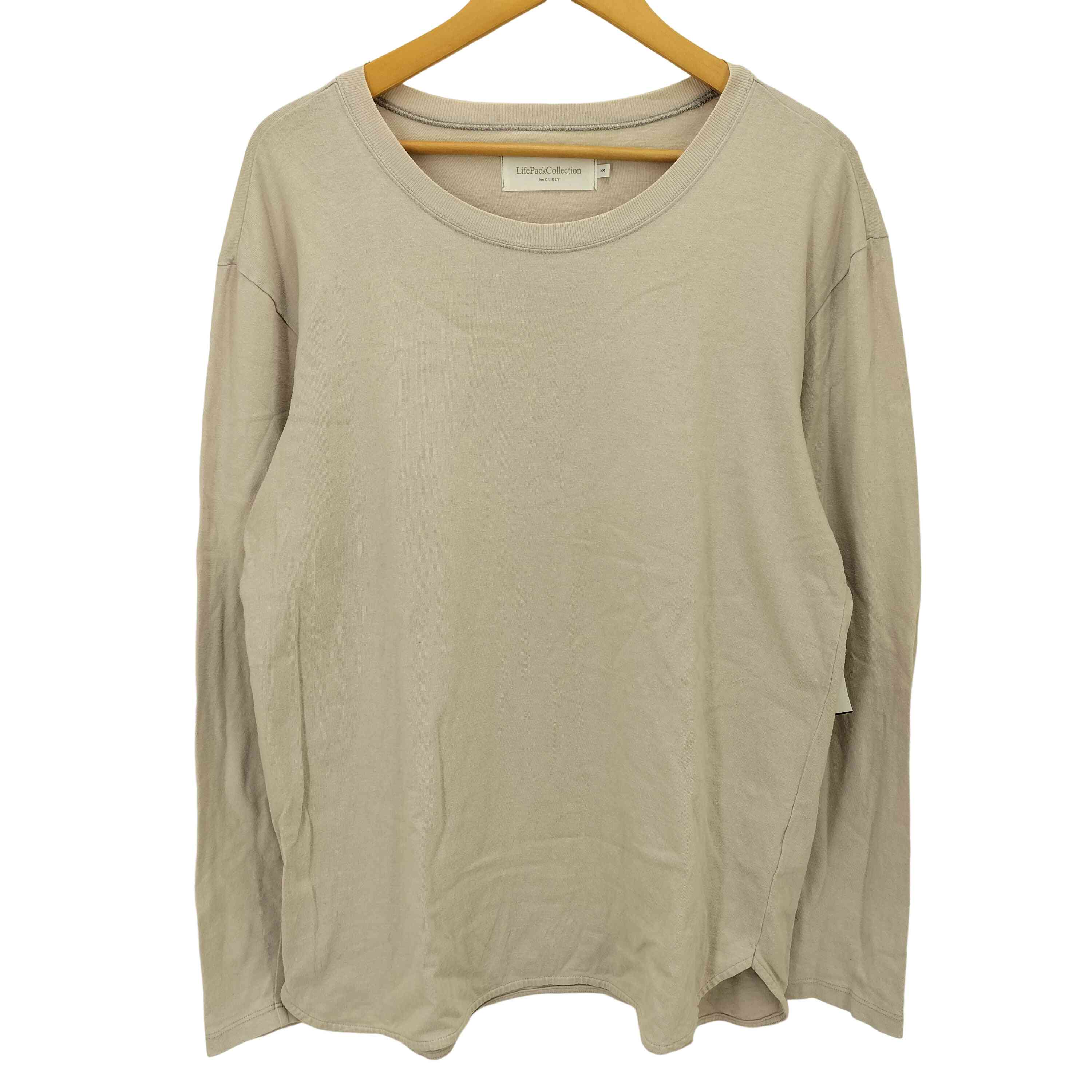 šۥ꡼ CURLY ١å 롼ͥå L/S åȥ  JPN3