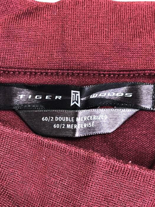 NIKE ナイキ トップス メンズ - 紫系 JPN：M 日本サイズ：M 相当 モックネックカットソーカットソー Tiger Woods【中古】【ブランド古着バズストアBAZZSTORE】【110421】