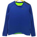 【中古】ナイキ NIKE タイ製 THERAMA-FIT クルーネック プルオーバースウェット メンズ import:M