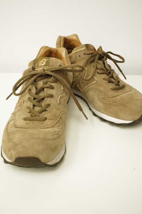 ■送料無料★NEW BALANCE×VICTIM （ニューバランス×ヴィクティム） M574JVF スウェードスニーカー 【メンズ】【中古】-アイテム【古着】