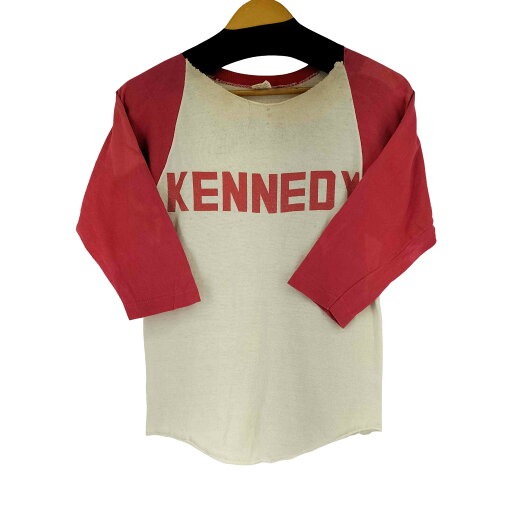 【中古】ラッセルアスレチック RUSSELL ATHLETIC 70S-80S USA製 両面プリントラグランTシャツ メンズ import:S 【中古】ラッセルアスレチック RUSSELL ATHLETIC 70S-80S USA製 両面プリントラグランTシャツ メンズ import:S