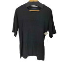 【中古】ジョンアンダーカバー John UNDERCOVER S/S 異素材切替クルーネックTシャツ メンズ JPN:2