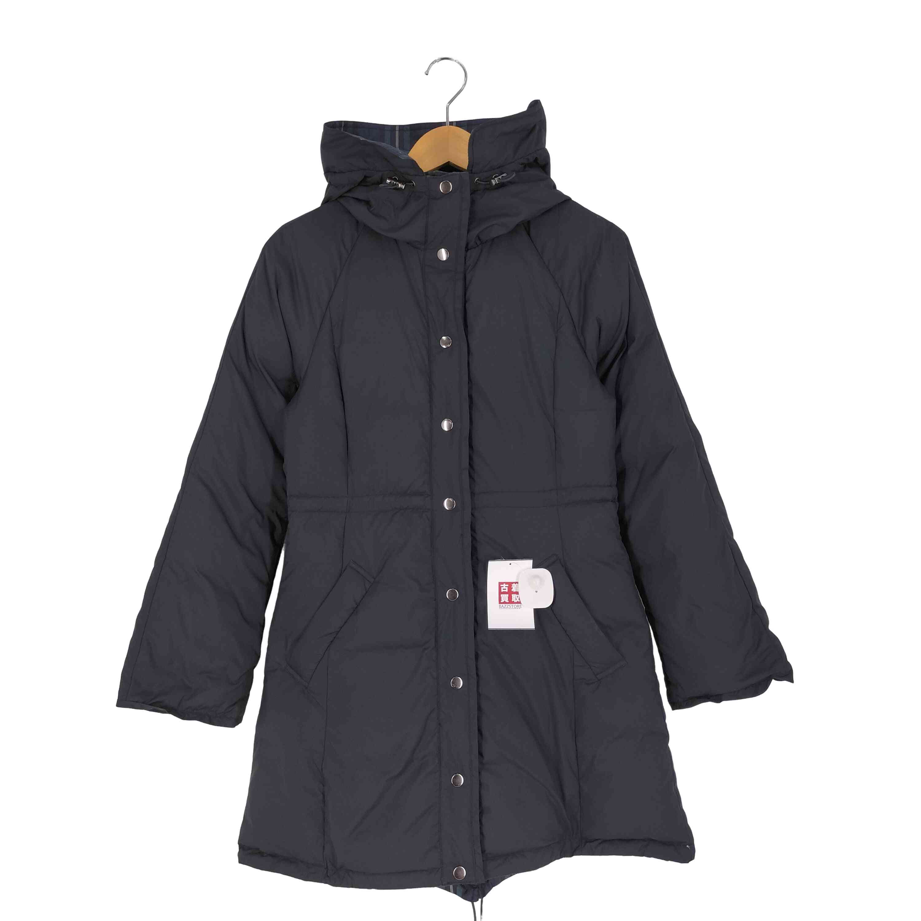 【中古】キョウコヒガ kyoko higa チェック リバーシブル ダウンコート レディース JPN：M