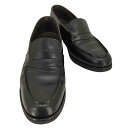 【中古】ホーキンス Hawkins ラバーソール レザー コイン ローファー メンズ 3 1/4