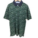 【中古】トミーヒルフィガー TOMMY HILFIGER 花柄 ポロシャツ メンズ L(4)