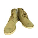 【中古】ソフネット SOPHNET. HOLE ZIP UP WORK BOOTS サイドジップ 牛革 メンズ JPN:25