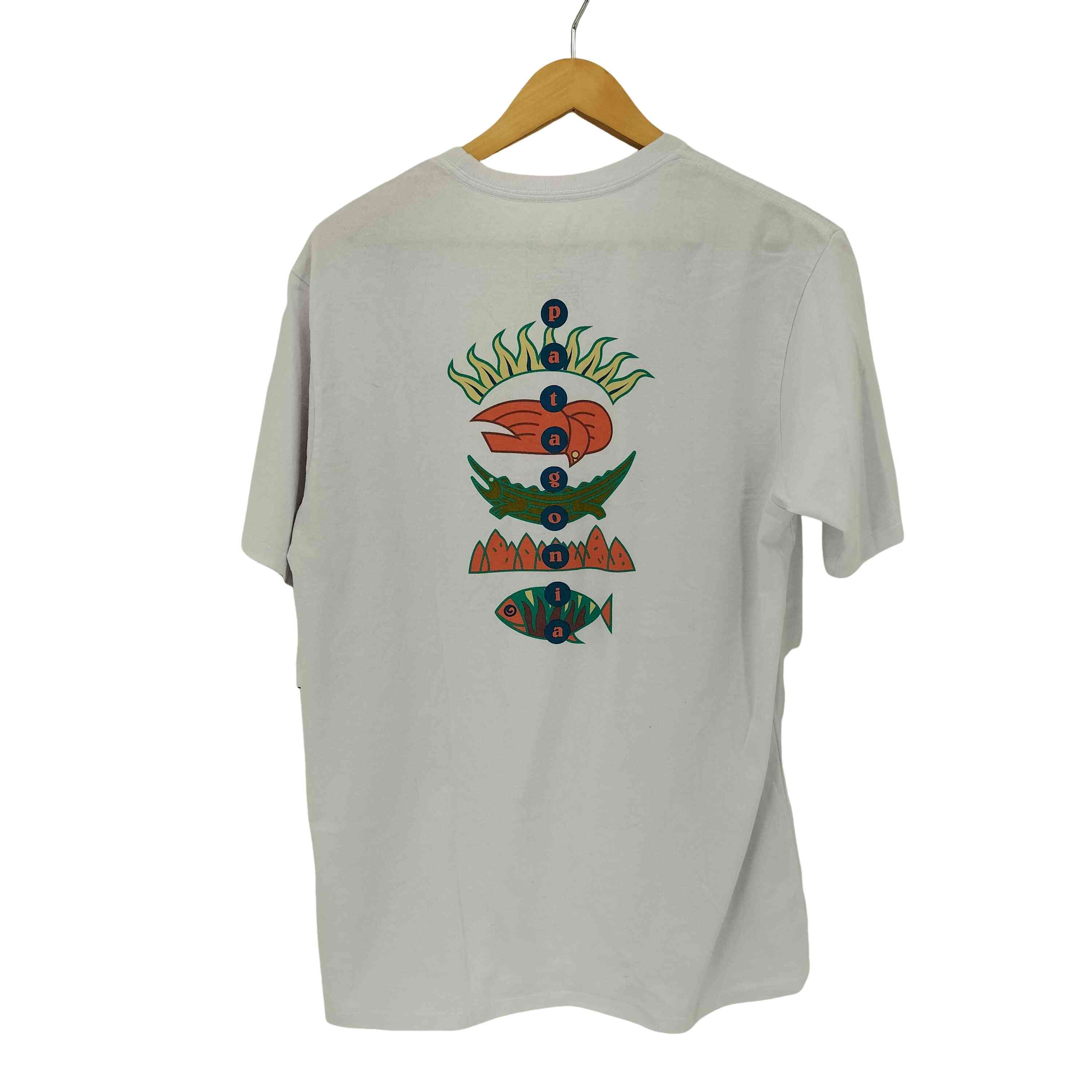 【中古】パタゴニア patagonia Responsibili-Tee フィッツ ロイ ワイルド メンズ import：S