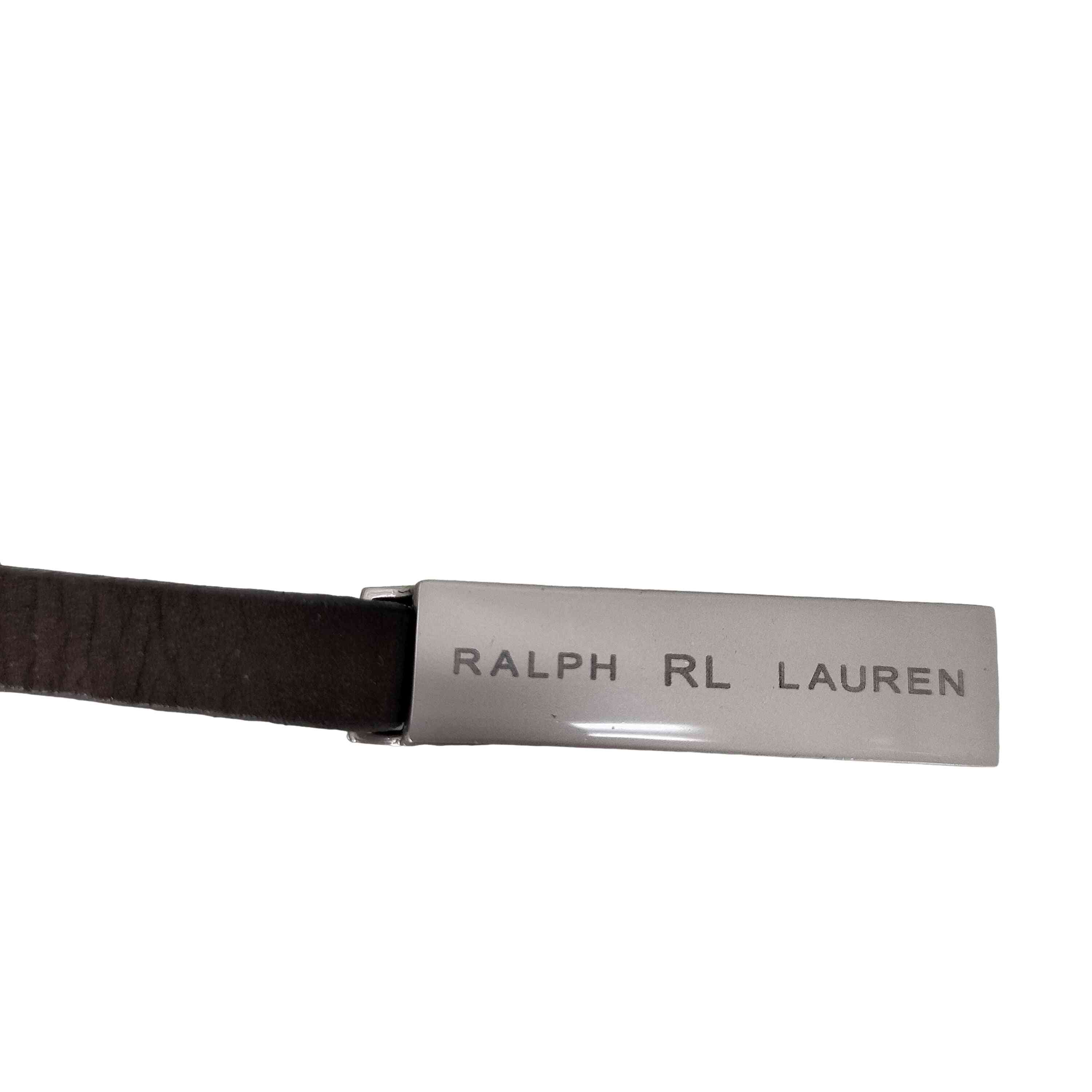 【中古】ラルフローレン アールエル RALPH RL LAUREN レザーベルト レディース 表記無