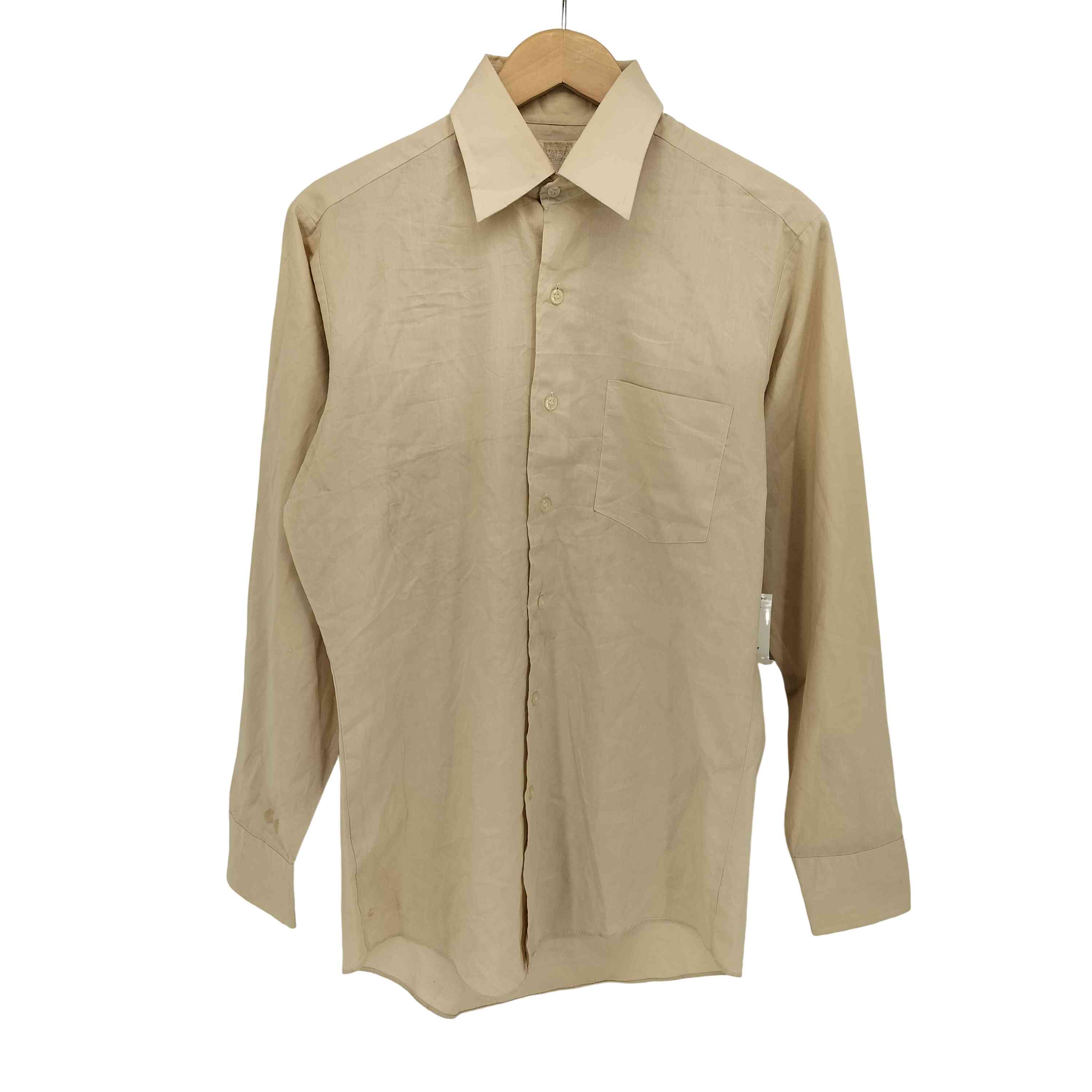 【中古】モンゴメリーワード MONTGOMERY WARD 60-70S 襟芯 ドレスシャツ メンズ 15-32-33