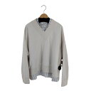 yÁz]}WF Maison Margiela 21SS Co-Ed Collection Destroyed crew-neck sweatshirt fB[X FRF38