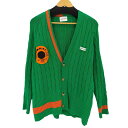 【中古】テンダーパーソン TENDER PERSON COLLEGE KNIT CARDIGAN メンズ 00