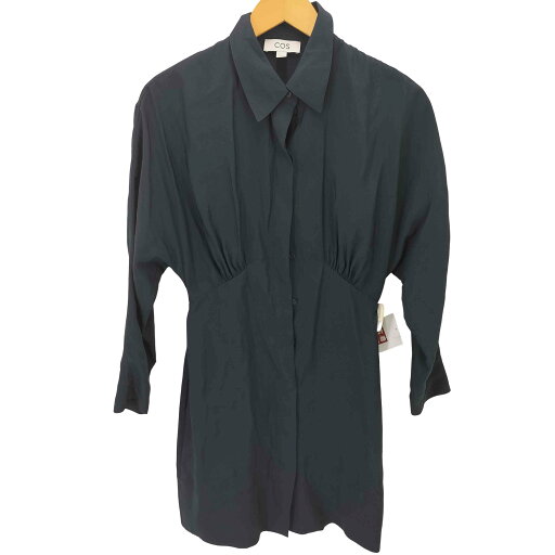 【中古】コス COS シャツ ミディ ワンピース ロングシャツ レディース EUR 32 【中古】コス COS シャツ ミディ ワンピース ロングシャツ レディース EUR 32