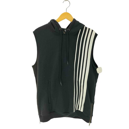【中古】ユーズドフルギ USED古着 JONNY COTA ノースリーブラインデザインフーデッドベスト メンズ JPN:M 【中古】ユーズドフルギ USED古着 JONNY COTA ノースリーブラインデザインフーデッドベスト メンズ JPN:M