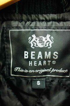 ビームスハート BEAMS HEART ブルゾン・ジャンパー メンズ - 黒系 × 白系 JPN:S レザー切替ブルゾン【中古】【ブランド古着バズストア】【251118】
