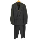 【中古】ヨウジヤマモト Yohji Yamamoto 90S COSTUME D’HOMME ウール ダブルテーラードジャケット パンツ セットアップ メンズ JPN:M