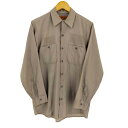 【中古】レッドキャップ RED KAP MADE IN USA 両ポケ ポリコットンワークシャツ メンズ M-RG