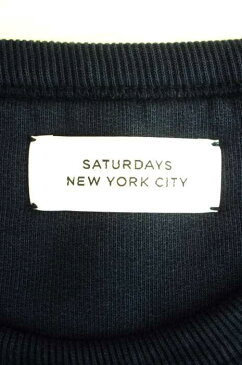 サタデーズニューヨークシティ Saturdays New York City スウェット・トレーナー メンズ - 青系 JPN:S スウェットトップス【中古】【ブランド古着バズストア】【030918】
