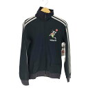 【中古】アディダス adidas 00S キャラクタープリント サイドライントラックジャケット メンズ M