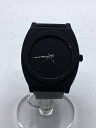 【中古】古着 ニクソン NIXON Time Teller P メンズ クオーツ腕時計 黒系 【送料無料】