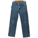 【中古】ラスラー RUSTLER ジッパーフライ デニム ストレート パンツ メンズ 31×30(4)