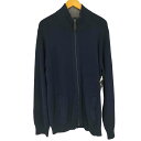 【中古】エディーバウアー Eddie Bauer 00S ジップアップカーディガン ドライバーズニット メンズ TXL