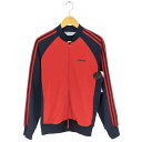 【中古】アディダス adidas 80s 三角タグ ロゴ刺繍 トラックジャケット メンズ JPN:M