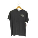 【中古】デルタ DELTA 企業ロゴ 両面プリントTシャツ メンズ L