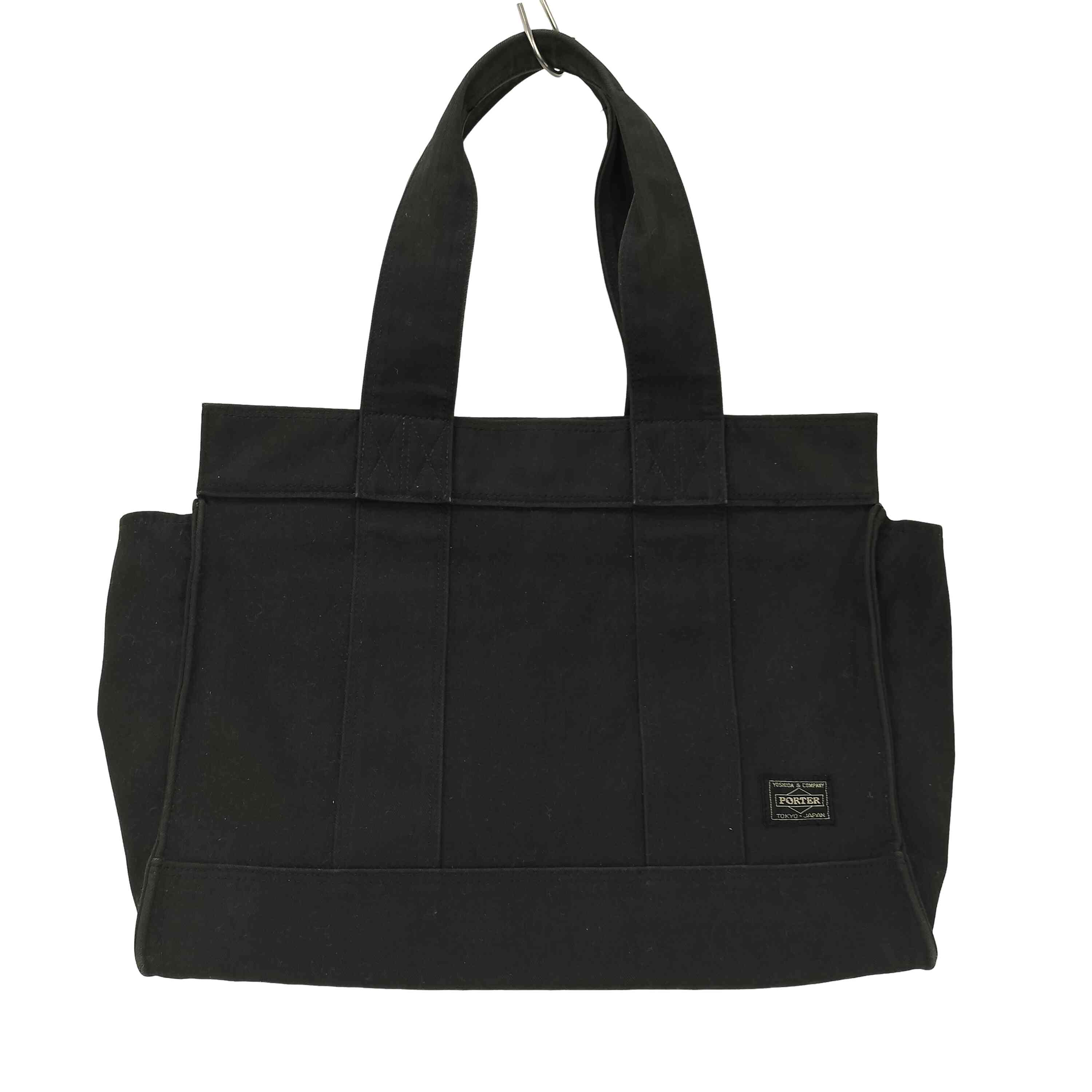 【中古】ポーター PORTER SMOKY TOTE BAG スモーキー キャンバス トート バッグ メンズ 表記無