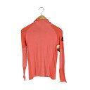 【中古】アディダス adidas WOMENS RUNNING CLIMAHEAT HOOD TEE L/S SHIRT ORANGE サムホール レディース ...