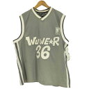 【中古】ユーズドフルギ USED古着 00S WU WEAR No36 Hip Hop ゲームシャツ メンズ import:XL