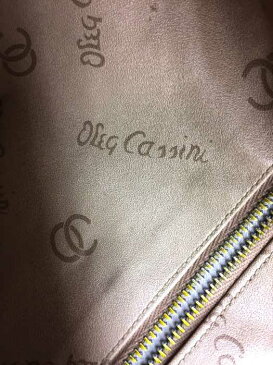 オレグカッシーニ Oleg Cassini クラッチバッグ メンズ - 茶系 ロゴクラッチバッグ【中古】【ブランド古着バズストアBAZZSTORE】【060620】