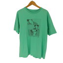【中古】デザインティーシャツストアグラニフ Design Tshirts Store graniph ビッグコミックスピリッツ 40周年 Tシャツ キャラクター プリント アニメT メンズ JPN：XL