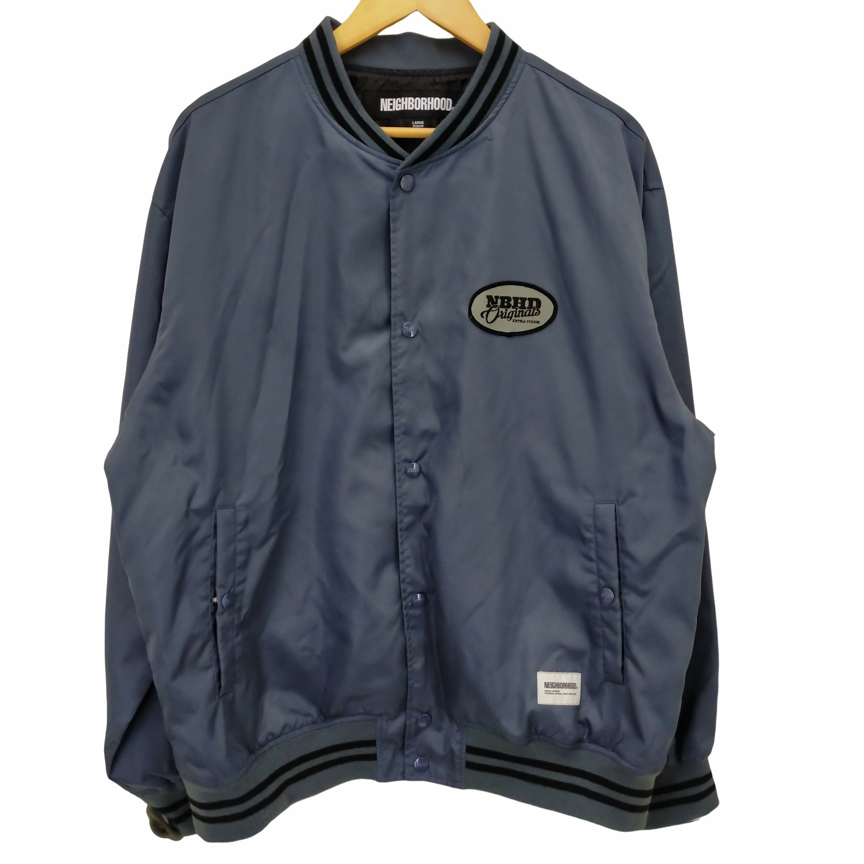 【中古】ネイバーフッド NEIGHBORHOOD BASEBALL JACKET メンズ L