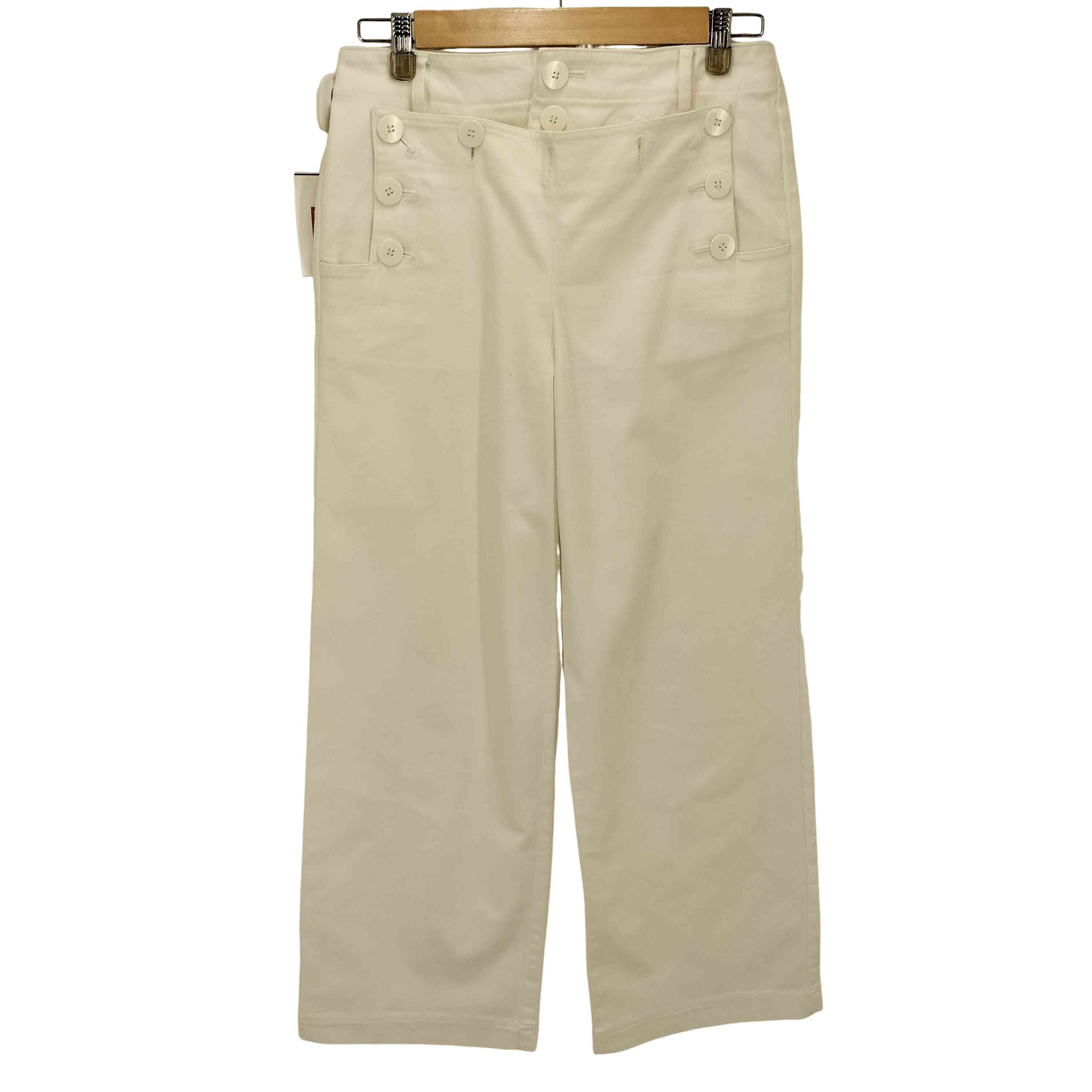 【中古】ユーズドフルギ USED古着 セーラーパンツ レディース JPN：M