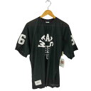 【中古】ダブルタップス WTAPS QB / SS / POLY. ERA ナンバリングメッシュジャージTシャツ メンズ JPN:2