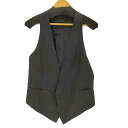 【中古】コスチュームナショナル CoSTUME NATIONAL イタリア製 ナイロンシルク混 ベスト メンズ JPN:44