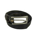 【中古】ガス GAS イタリア製 ナローベルト メンズ 表記無