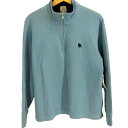 【中古】ジェイプレス J.PRESS バックブルWフェイスハーフジップスウェット メンズ M