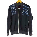 【中古】フレッドペリー FRED PERRY 花柄 TRACK JACKET レディース UK:10