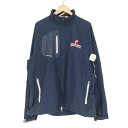 【中古】ユーズドフルギ USED古着 ZERO RESTRICTION 企業ロゴジップジャケット メンズ JPN:L