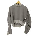 【中古】アウラ AULA ボリュームスリーブトップス レディース 表記無