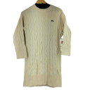 【中古】ラコステ LACOSTE ビッグケーブルニットドレス レディース JPN:34
