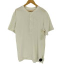 【中古】グラウンドワイ Ground Y COTTON JERSEY LONG HENRY SHORT SLEEVE T-SHIRT メンズ JPN:3