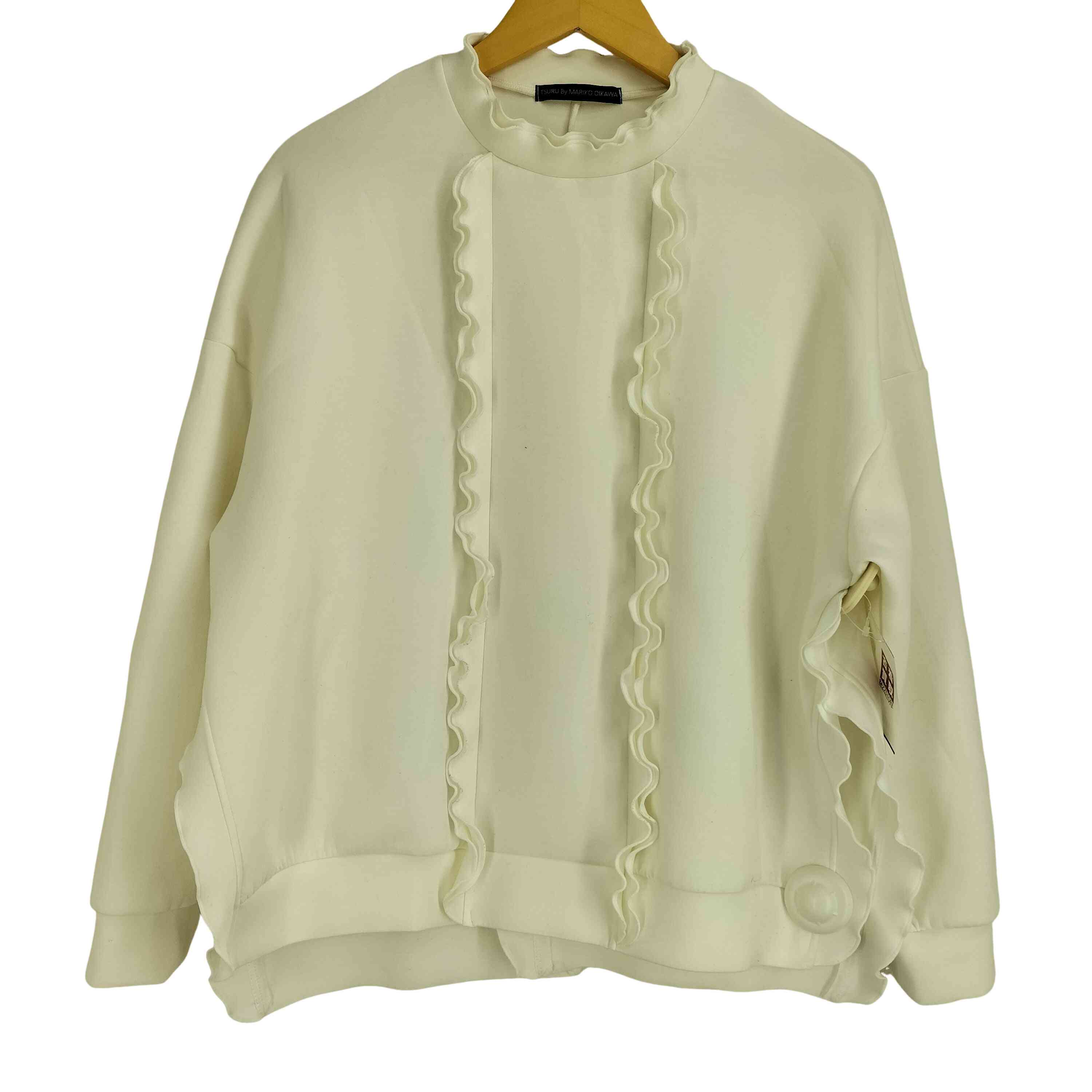 【中古】ツルバイマリコオイカワ Tsuru by Mariko Oikawa Mylo フリル プルオーバー レディース FREE