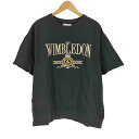 【中古】ディスコート Discoat 刺繍ロゴハーフスリーブミニ裏毛スウェット レディース FREE