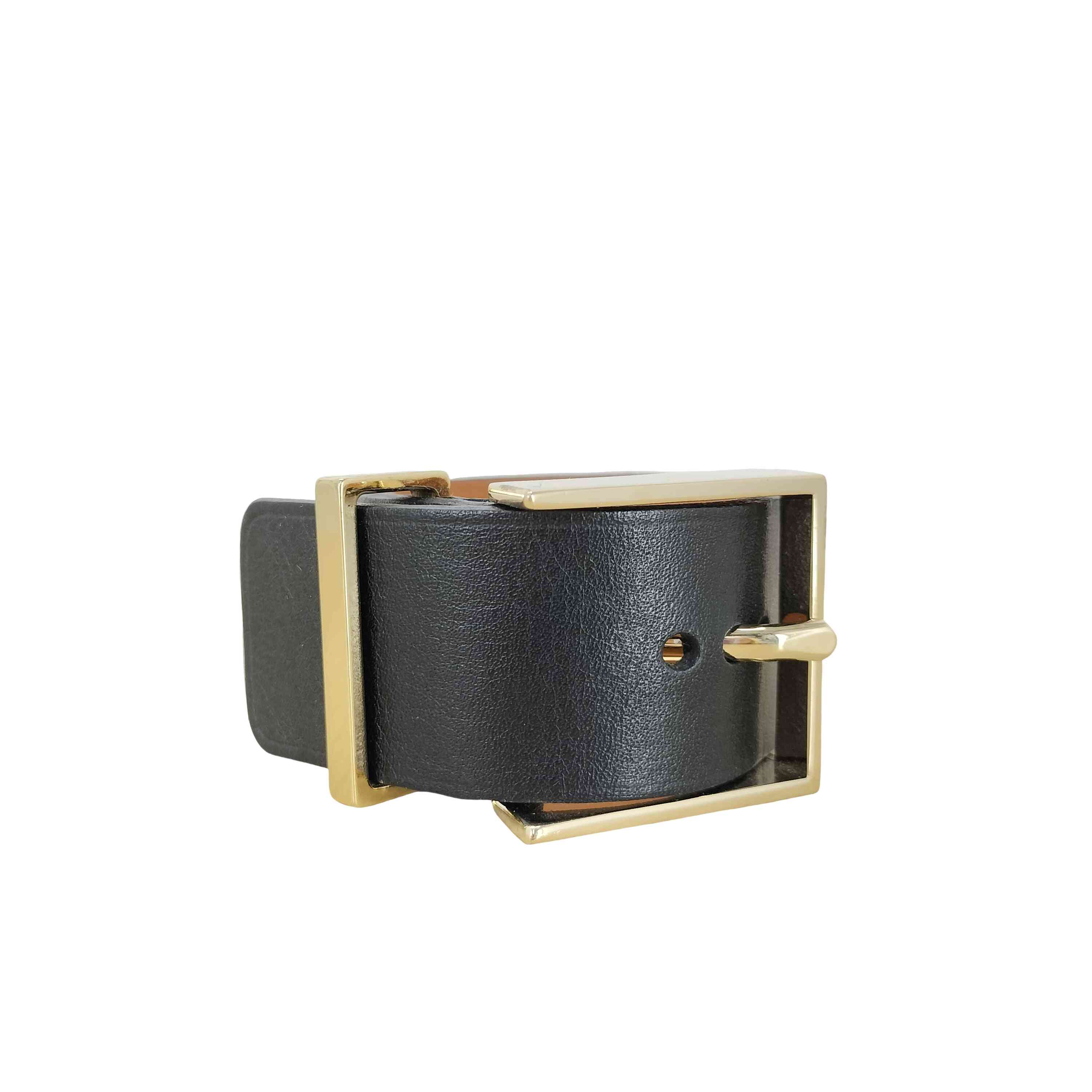 【中古】メゾンボアネ maison boinet ワイドレザーバングル レディース 表記無