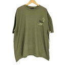 【中古】ハーレーダビッドソン HARLEY-DAVIDSON 両面プリントクルーネックポケットTシャツ メンズ 3XL