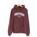 【中古】チャンピオン Champion フロント袖カレッジプリントプルオーバーパーカー メンズ JPN:L