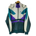 【中古】アディダス adidas マルチカラー トラックジャケット 切り離しフード メンズ JPN:L